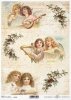 papier decoupage aniołki, Vintage*paper decoupage of angels, Vintage*decoupage de papel de ángeles, Vintage*Papier Decoupage von Engeln, Vintage*бумажная декупаж ангелов, винтаж